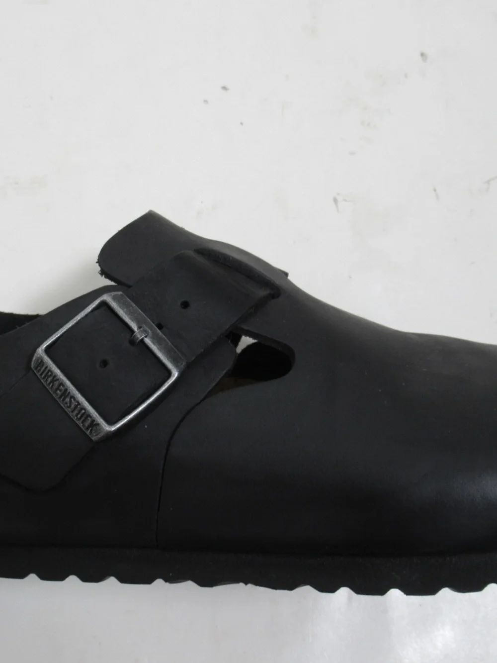 Birkenstock Men's London Oiled Leather Black 8 US M / 10 US L / 7 UK / 41 EU
